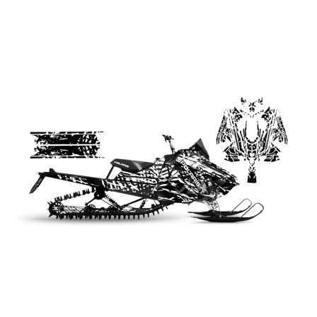 Dekalkit SweTown Fixer Vit - Polaris Axys 850 Pro RMK 163 2019-2019