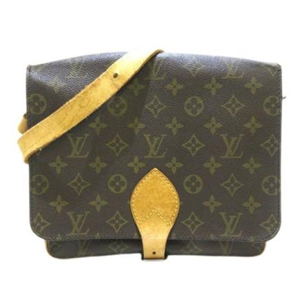 Louis Vuitton Vintage, Pre-owned Cartouchiere Bruin, Dames, Maat:ONE Size
