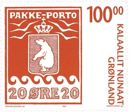 Grønland 2007 - AFA 491 - Postfrisk
