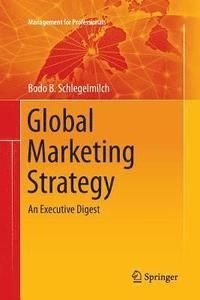 Global Marketing Strategy, ISBN: 9783319799216