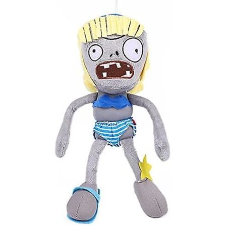 Plants Vs Zombies Dukke Fylt Tegneserie Plysj Rag Leke Sengeside Dekorasjon Gave Til Barn Fans 30cm (bikini Zombies)