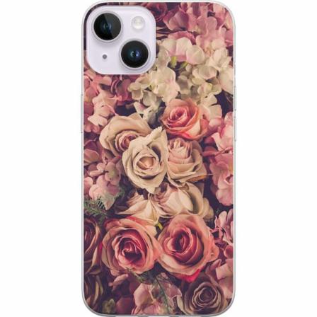 Apple Iphone 14 Plus Mjukt Skal - Blommor