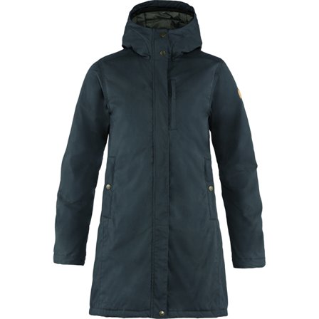 Fjällräven Kiruna Fodrad Parka XL - female - Dark Navy/Blå - Winter Jackas