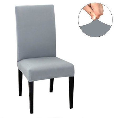 Ruokailutilan Tuolin Päällinen, Venyvät Irrotettavat Päällinen, Pestävä, 4 Kpl