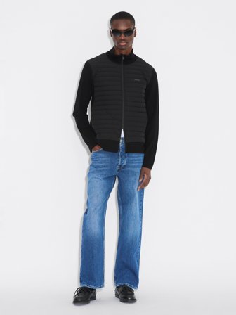 Holzweiler - Ultra-Light Padded Knit Jacket - Black - Mens - Medium