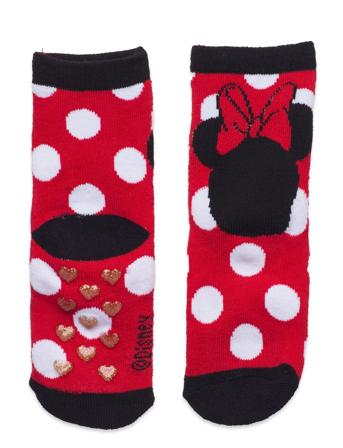 Anti-Derapant Socks Socks & Tights Socks Rød Minnie Mouse*Betinget Tilbud