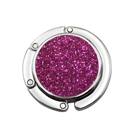 Naisten laukunpidikekoukku käsilaukun ripustin RUUSUNPUNAINEN