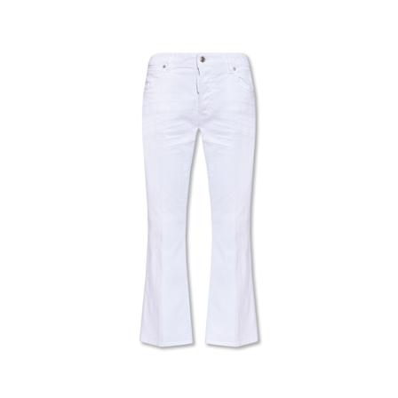 Dsquared2 Bell Bottom jeans Hvid, Dame