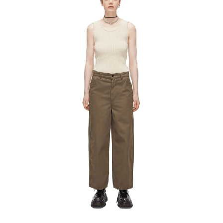 Hope Neu Trousers Byxor Dam Beige 36