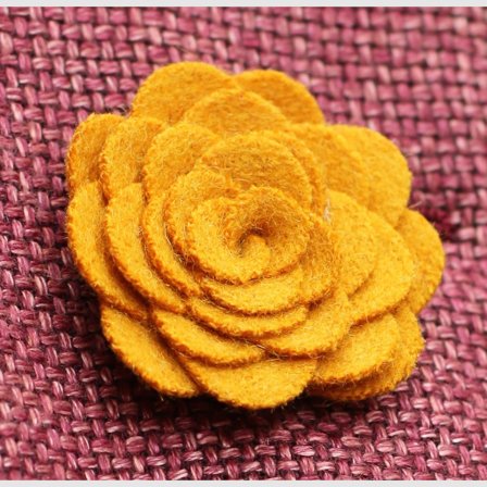 Flor de Lapela Laranja para homens - Flores de lapela
