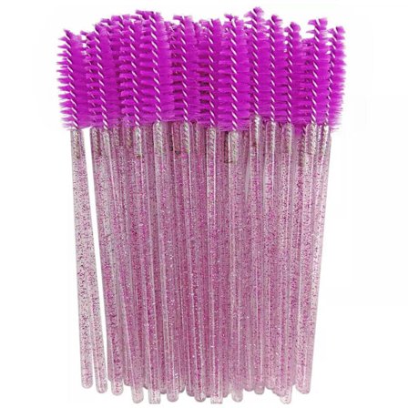 10-pak øjenvippebørster, øjenvippebørste, mascarabørste