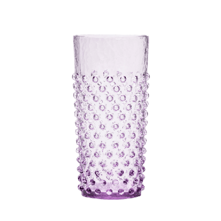 In Flore Cecilia Dricksglas Höga, 2-pack Glas Lila 14cm