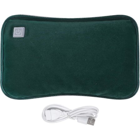 Professionell Uppladdningsbar Elektrisk Vattenflaska/Handvärmare (grön)