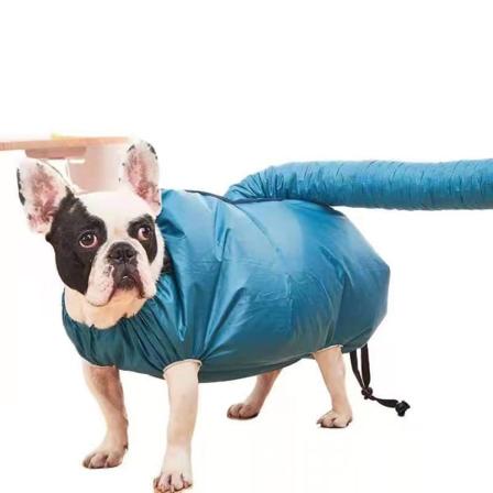 Kæledyrstørrepose Bærbar håndfri hurtigtørrende kæledyrstørrefrakke til små og mellemstore hunde S(5-13 Catties/5,5-14,3lb)