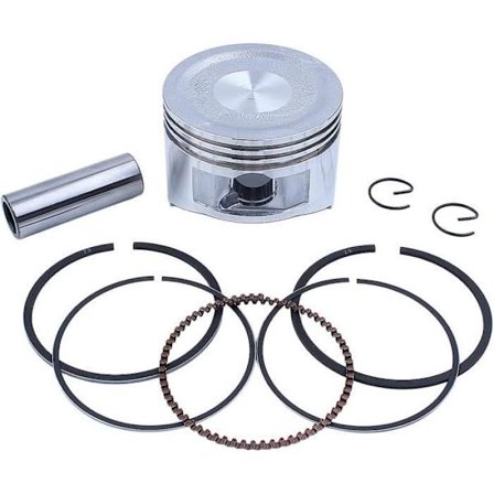 68 mm stempelringsett kompatibel med Honda GX160 GX160K1 GXV160 kompatibel med 5,5 HK bensinmotor generator vannpumpe.