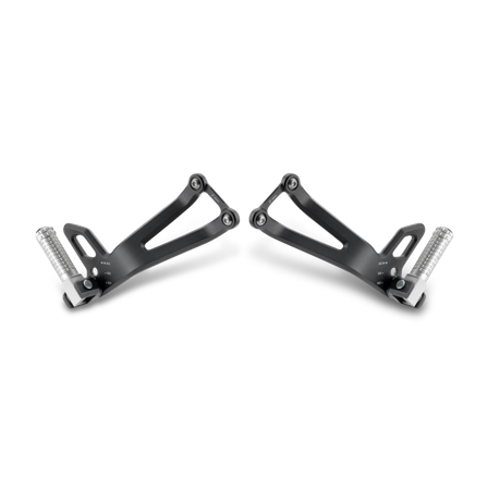 Montageset voor Voetsteunen voor Passagiers Rizoma Zwart - Yamaha MT-10 2016-2021