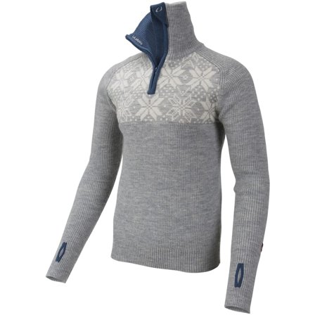 Ulvang Men's Rav Kiby Men long-sleeved sweaters Grey XXL
