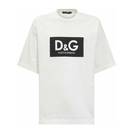 Dolce & Gabbana, T-Shirts Biały, Mężczyzna, Rozmiar: S