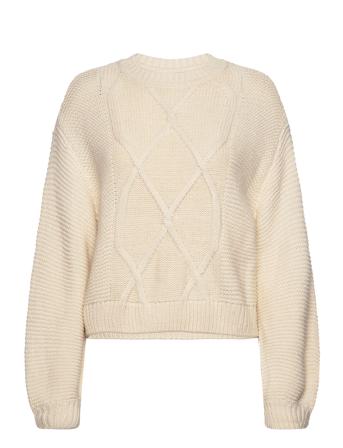Vmmisty Ls O-Neck Pullover Boo Cream Vero Moda
