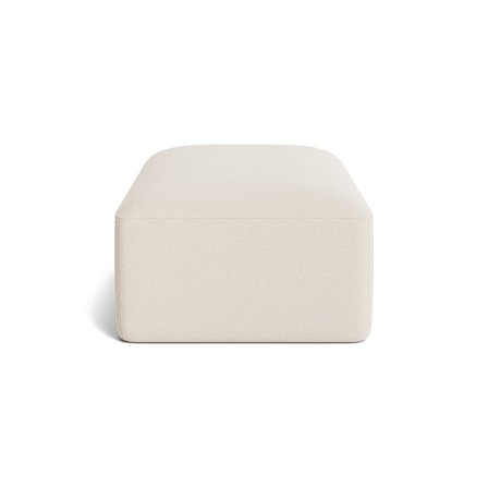 Madrid puf - Loop Creme - 73x121x44 - Puf