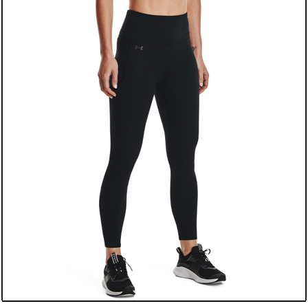 Under Armour Motion Ankle Leg, Black/Jet Gray