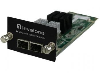 LEVELONE MDU-0211 - utvidelsesmodul - 10 Gigabit SFP+ x 2
