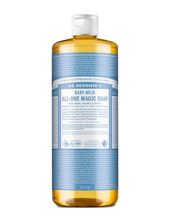 Dr. Bronner’s Baby-Mild (Unscented) - Nude - 945 ml