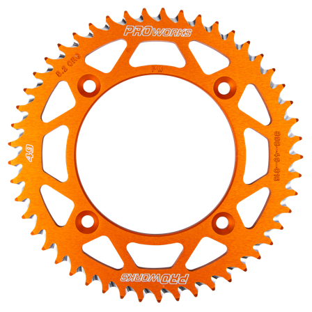 Kettenrad Hinten Proworks Aluminum Orange - Husqvarna TC 85 2014-2026