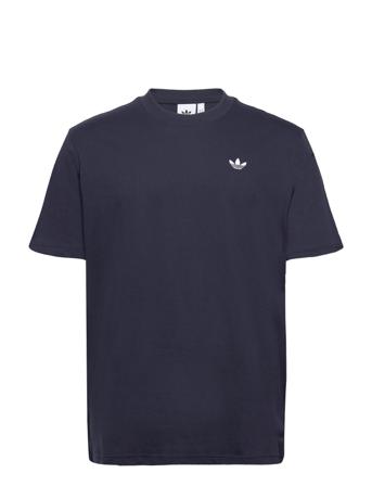 Varsity Loose T-Shirt T-shirts Short-sleeved Navy Adidas Originals