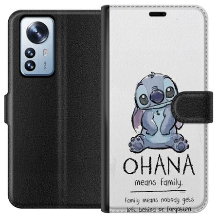 Xiaomi 12 Pro Tegnebogsetui Stitch Ohana