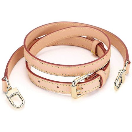 Vachetta lærreim for Speedy Neverfull Nano justerbar crossbody DIY-reim bredde 7/10 tommer (bredde 1,8 cm (7/10 tommer)) [dB}