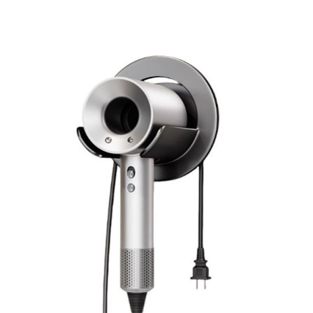 Vægbeslag til Dyson hårtørrer Grey
