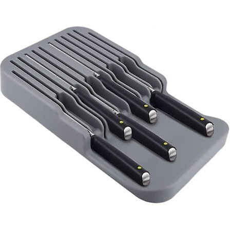 Horisontal Knivblok, Knivorganisator, Knivblok til skuffe, Køkkenkniv 29.5*18 OXN