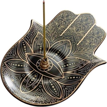 Røkelsesholder Black Palm Røkelsesbrett Hjem Røkelsespinne