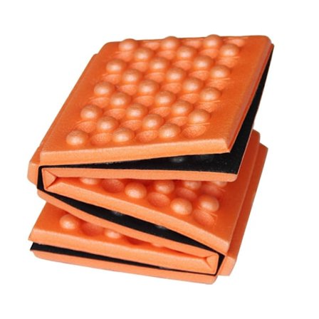 Foldbar Udendørs Skum Pude Måtte Bærbar Siddepude til Vandreture 39x28.5cm Orange