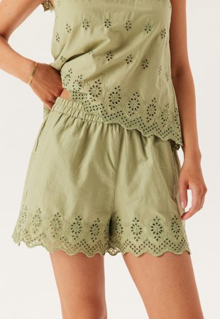 ONLY - Onllou Life Emb Loose Shorts - Elm