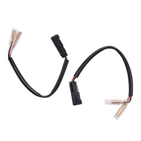 2 stk motorsykkel blinklys ledningsnett kobling blinklys pluggadapter for - Snngv