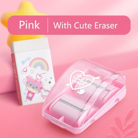 Eraser Dust Cleaner Eraser Crumb Collectors PINK