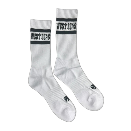 West Coast Choppers OG Crew Socks White 41-46