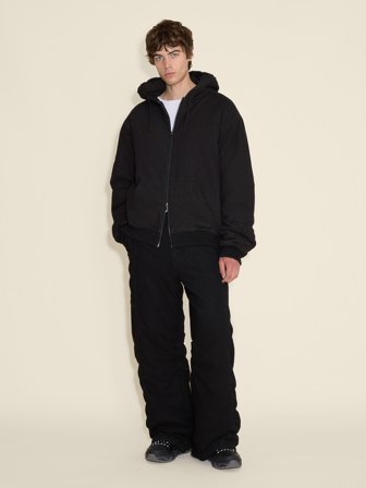 Holzweiler Rover Padded Trousers - Black Washed - Men's - Extra Large
