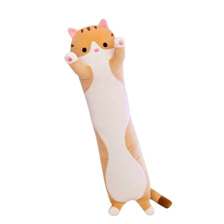 Lang kattepute Soveputer BRUN 70CM