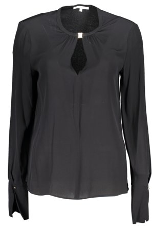 Patrizia Pepe Camicia Maniche Lunghe Donna Nero