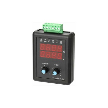 Signalgenerator 4-20mA 0-10V, 24V strøm- og spændingssender, signalkilde og konstant strøm, med display