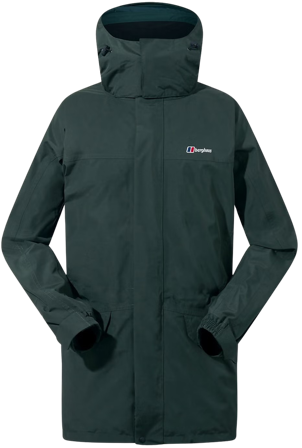 Berghaus M's Long Cornice InterActive Jacket Deep Forest