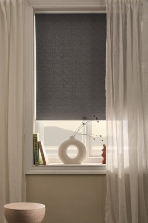 Jotex - Mørkleggende Rullegardin - Høyde 165 Cm Grågrønn - LUX - Kjøp Mørkleggingsgardiner hos Jotex