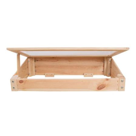 Esschert Design Drivbänk För Upphöjd Odlingslåda Beige