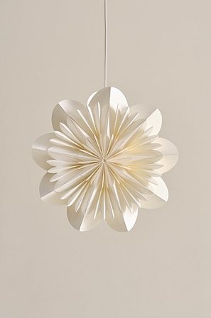 Jotex - Julestjerne ø 53 Cm Naturlig hvid - ALUDRA - Køb Julestjerner hos Jotex