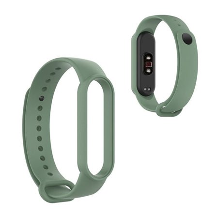Xiaomi Mi Smart Band 6 / 5 blank silikone-urrem - Lysegrøn