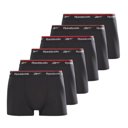 Reebok 6-pack Sport Trunk Redgrave Black S