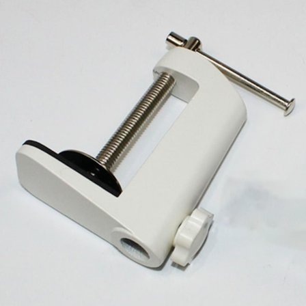 Beslagklemme Skrivebordslampe Klip HVID